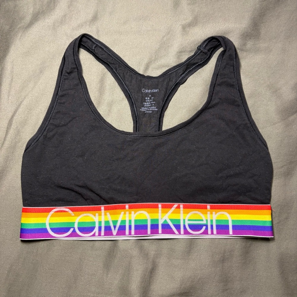 Calvin Klein pride bralette